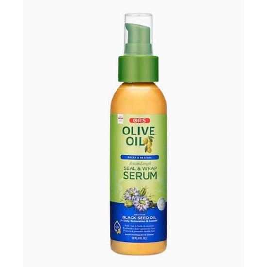 ORS Olive Oil Relax & Restore Retain Length Seal & Wrap Serum.