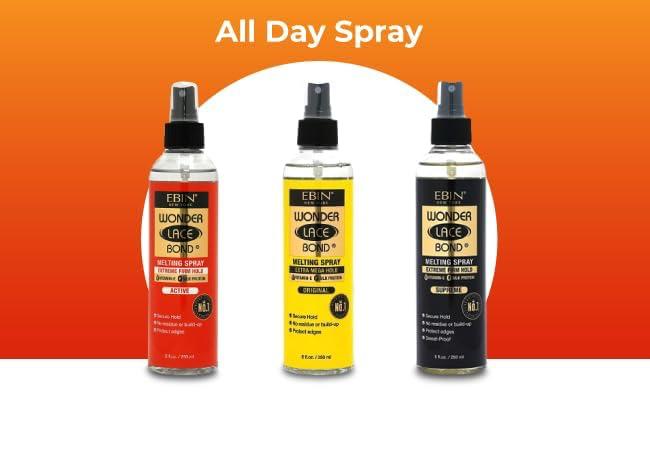 EBIN LACE BOND MELT SPRAY ORIGINAL YELLOW 250M