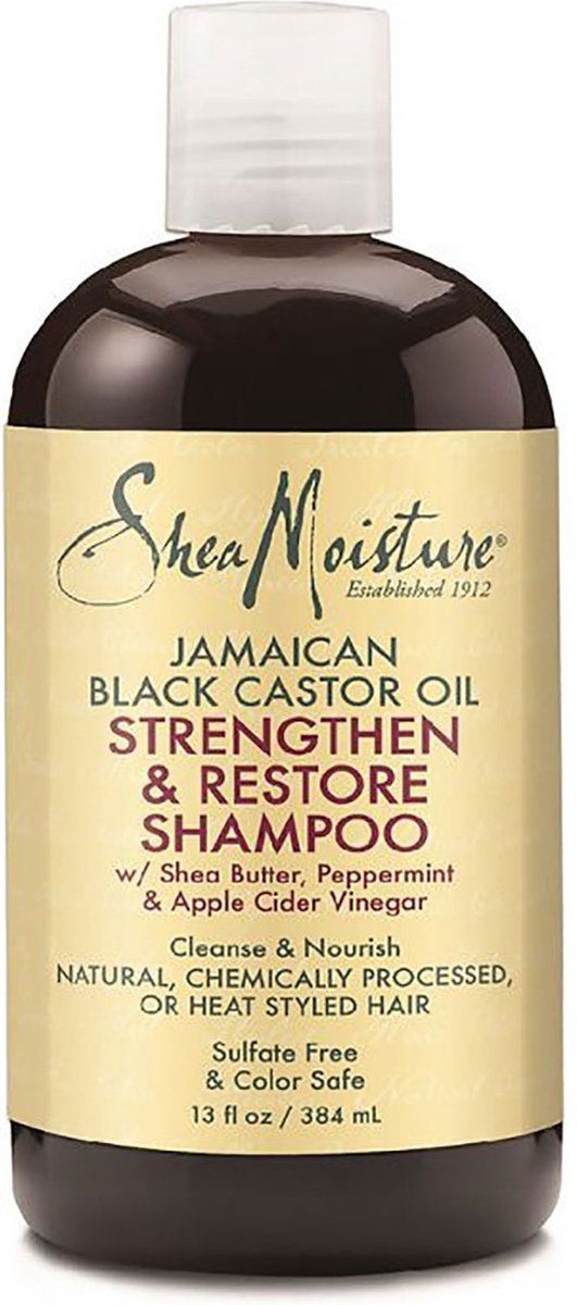 SHEA M JAM BC OIL STRENGT RESTOR SHAMPOO 384ML