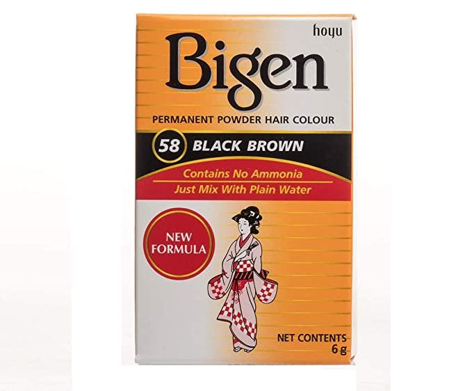 BIGEN 58 TINTE BLACK BROWN