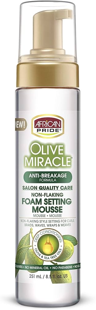AP OLIVE M FOAM SETTING MOUSSE 8.5OZ