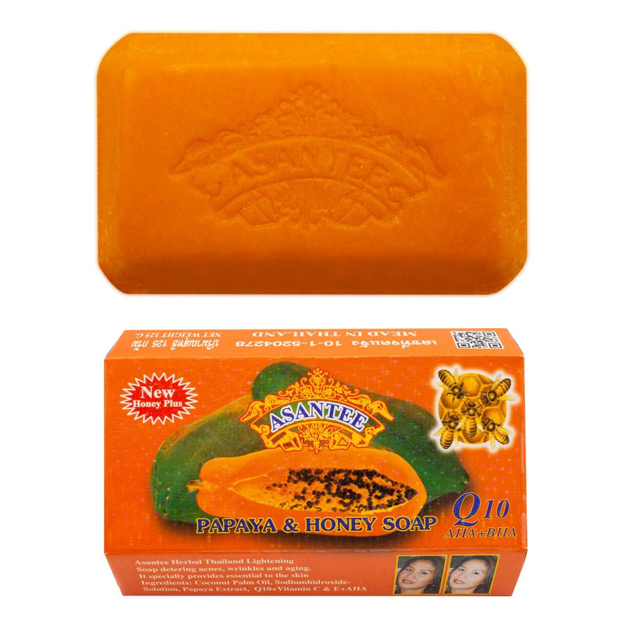 ASANTEE PAPAYA & HONEY SOAP 125G