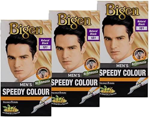 BIGEN MEN'S HAIR 101 NATURAL BLACK
