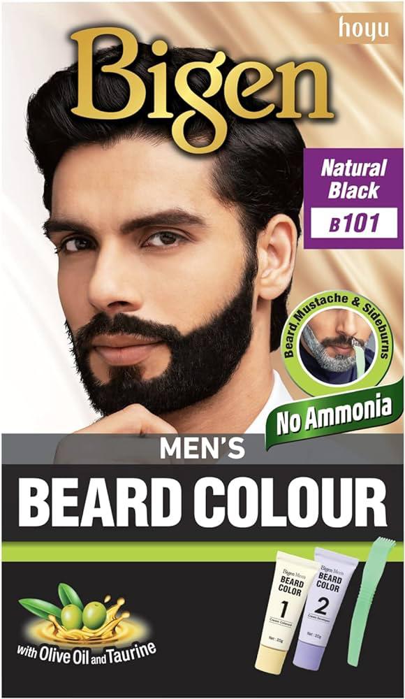 BIGEN MEN BEARD B101 NATURAL BLACK