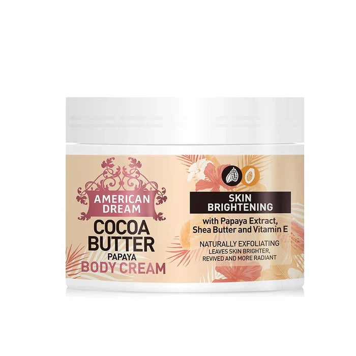 AMERICAN DREAM COCOA BUTTER PAPAYA BODY CREAM 500 ML