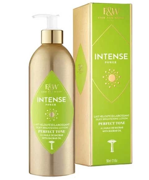 Fair & White Intense Power Silky Brightening Lotion with Baobab Oil