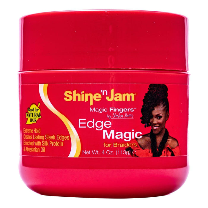 AMPRO SHINE N JAM GEL MAGIC FINGERS RED 16OZ