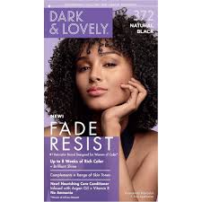 Dark & Lovely Fade Resist Hair Color in shade 372 Natural Black