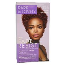 Dark & Lovely Fade Resist Haircolor in the shade 326 Berry Burgundy