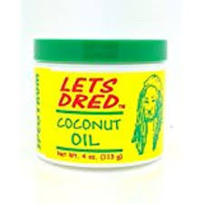 LETS DRED COCONUT OIL 4OZ