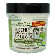 Jamaican Mango & Lime Coconut Water Hydrating & Shine Styling Ge