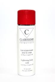 CLAIRISSIME LIGHTING BODY MILK 500ML RED