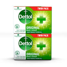 Dettol Original Antibacterial Bar Soap Twin Pack