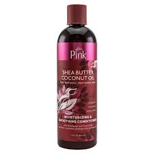 PINK SHEA & COCONUT MOIST CONDITIONER 12OZ