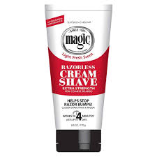MAGIC SHAVING CREAM RED 6OZ