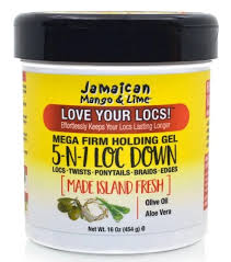 Jamaican Mango & Lime 5-N-1 Loc Down Mega Firm Holding GeL