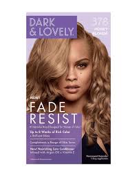 Dark & Lovely Fade Resist Permanent Hair Color in shade 378 Honey Blonde