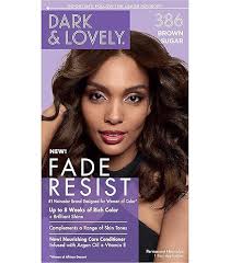 Dark & Lovely Fade Resist Permanent Hair Color in the shade 386 Brown Sugar