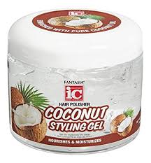 FAN IC STYLING GEL COCONUT 16OZ