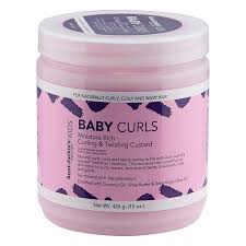 Aunt Jackie's Baby Curls Moisture Rich Curling & Twisting Custard