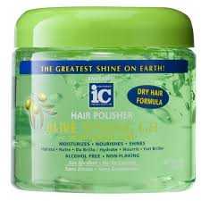 FAN IC STYLING GEL OLIVE GREEN 16OZ