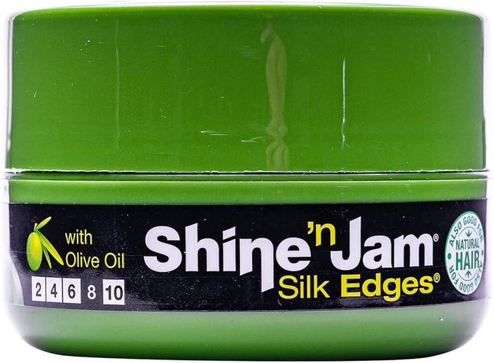 AMPRO SHINE N JAM SILK EDGE OLIVE GREEN 2.25OZ