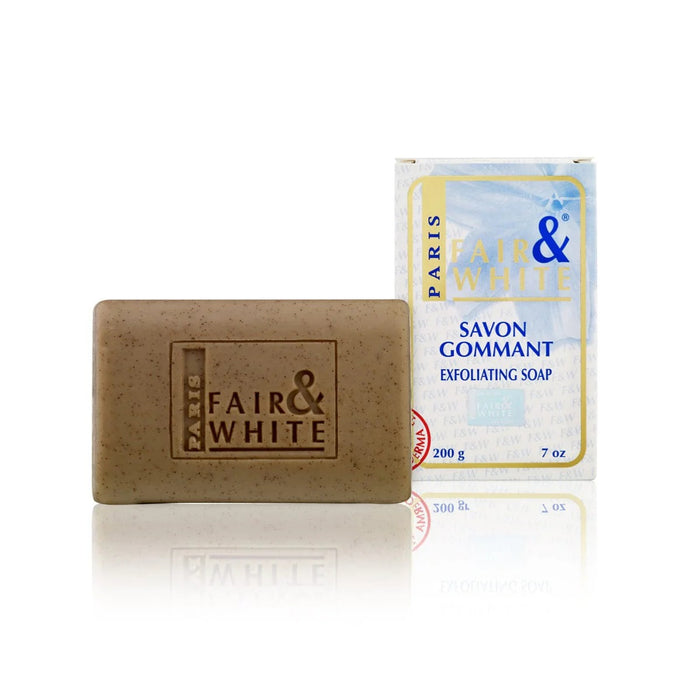 F&W SAVON EXFOLIATING SOAP WHITE 200G