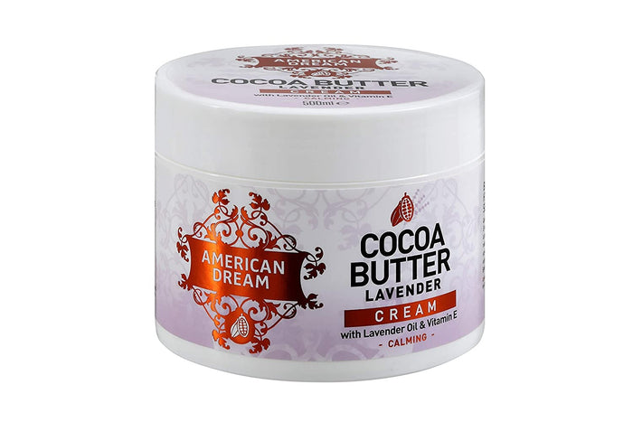COCOA BUTTER BODY CREAM LAVENDER 500ML