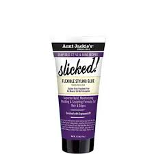 Aunt Jackie's Grapeseed Style & Shine Recipes Slicked! Flexible Styling Glue
