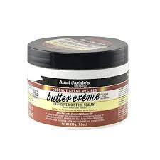 Aunt Jackie's Coconut Butter Crème Intensive Moisture Sealant.