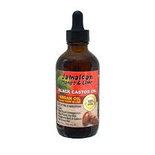 Jamaican Mango & Lime Black Castor Oil infused with Argan Oil