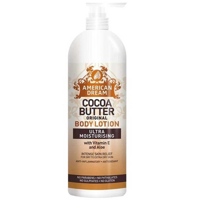 AMERICAN DREAM COCOA BUTTER BODY LOTION ORIGINAL 475ML