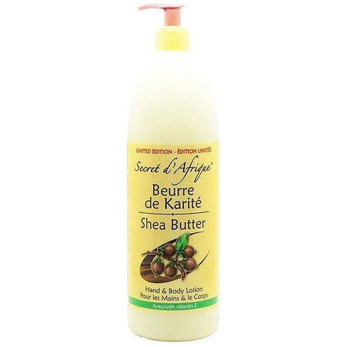 SECRET D'AFRIQUE SHEA BUTTER LOTION 1000ML